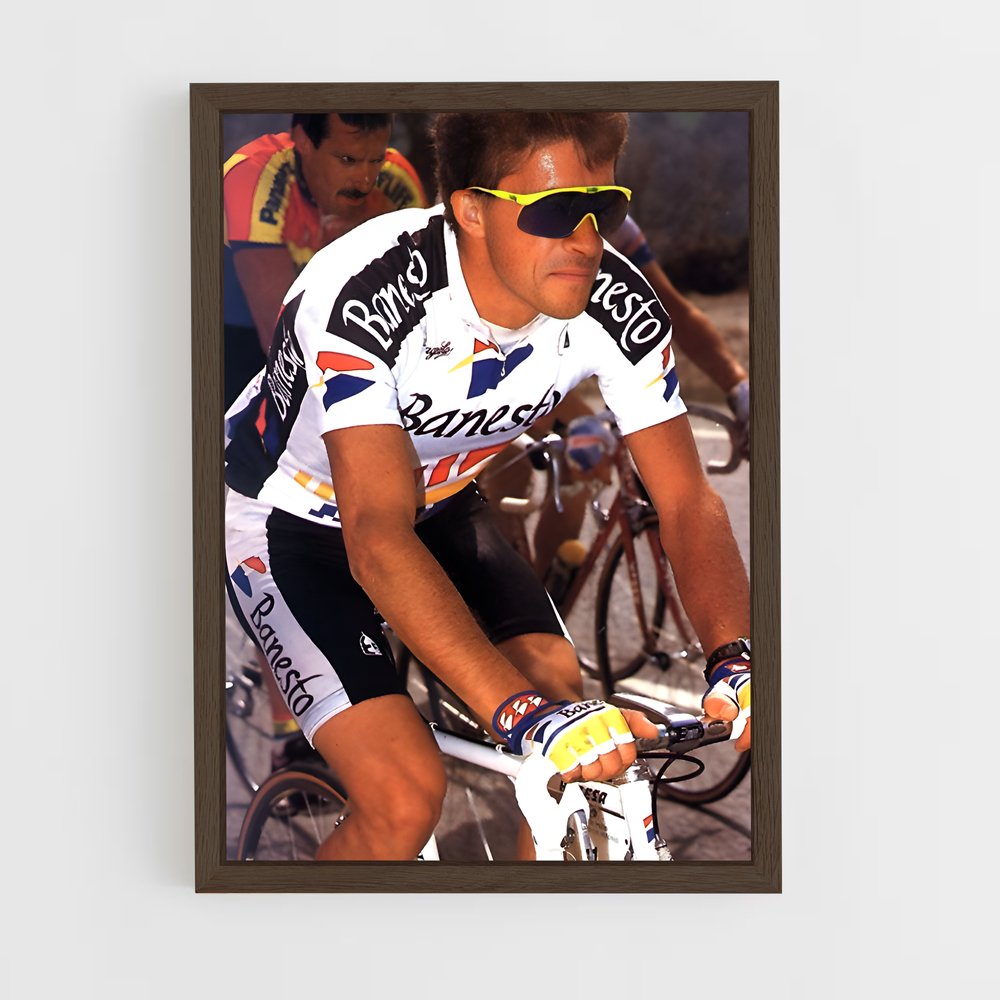Poster Pedro delgado – affiche Cyclisme (vue 5)
